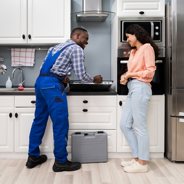 can you provide an estimate for cooktop repair before beginning any work in Willshire Ohio